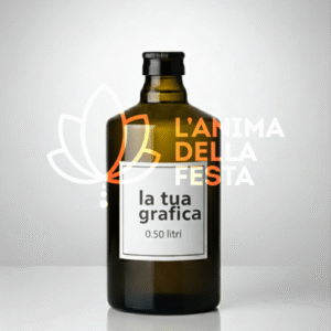 OLIO EXTRA VERGINE DI OLIVA - MORESCA con Etichetta personalizzata Vetro 50cl - Bomboniere, Regali e Gadget Personalizzati per Wedding e Eventi B2B