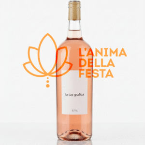 ROSATO VENETO IGT con Etichetta personalizzata VETRO 75cl - Bomboniere, Regali e Gadget Personalizzati per Wedding e Eventi B2B