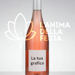 TOSCANA ROSATO IGT con Etichetta personalizzata  VETRO 75cl - Bomboniere, Regali e Gadget Personalizzati per Wedding e Eventi B2B