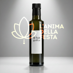 OLIO EXTRA VERGINE DI OLIVA (GRAN CRU) con Etichetta personalizzata Vetro 25cl - Bomboniere, Regali e Gadget Personalizzati per Wedding e Eventi B2B