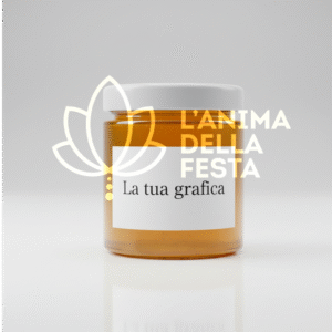 MIELE DI MILLEFIORI DI MAREMMA con etichetta personalizzata Vetro 40gr